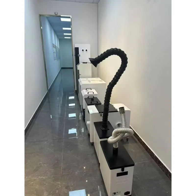 Industrial Laser Welding Iron - 이동식 산업 작업장 연기 배출 시스템
