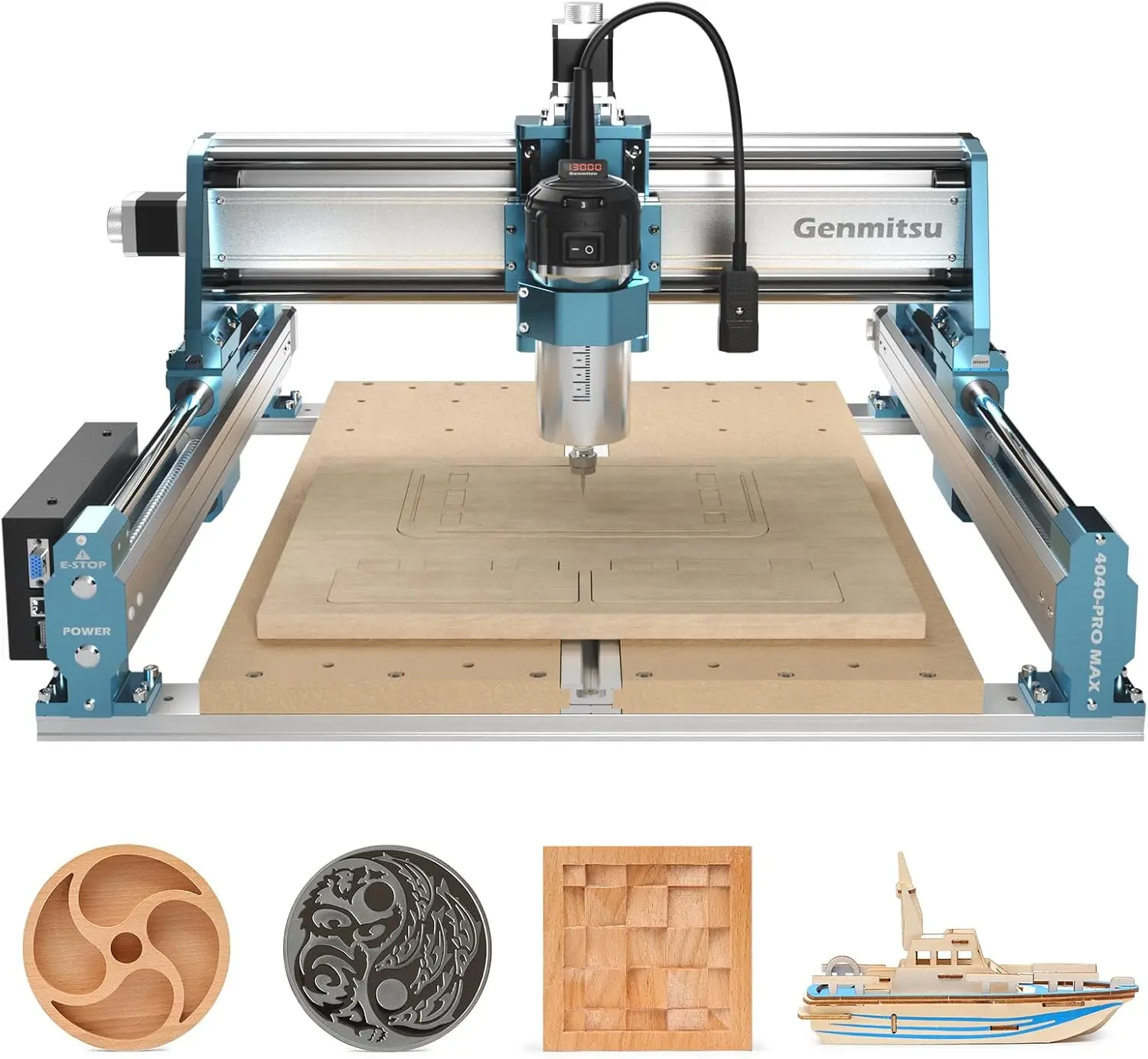 Cnc Milling Machine - SainSmart Genmitsu 4040-PRO MAX CNC 라우터,