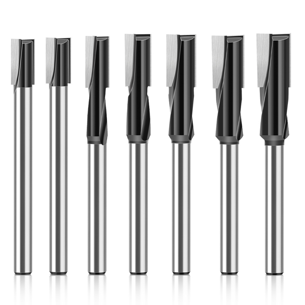 Cnc Router Bit - 12mm 샹크 스트레이트 라우터 비트, 더블