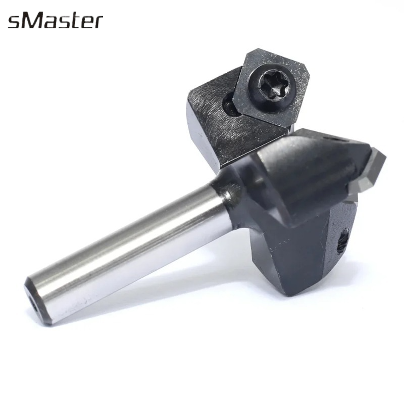 Cnc Router Bit - 1개 CNC 헤비듀티 스포일보드 플런징 서페이싱