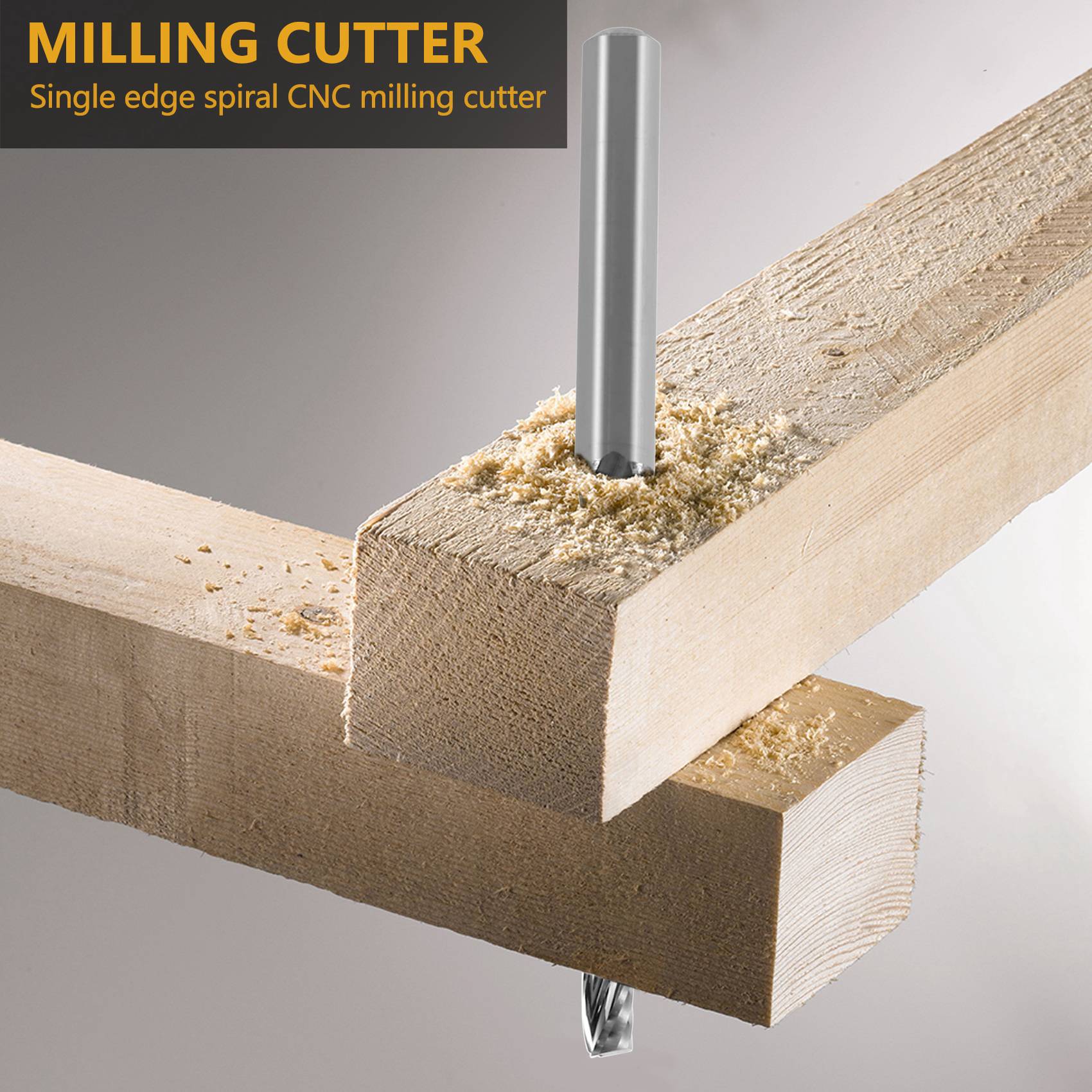Cnc Router Bit - HJBW 2mm x 15mm 초경 단일