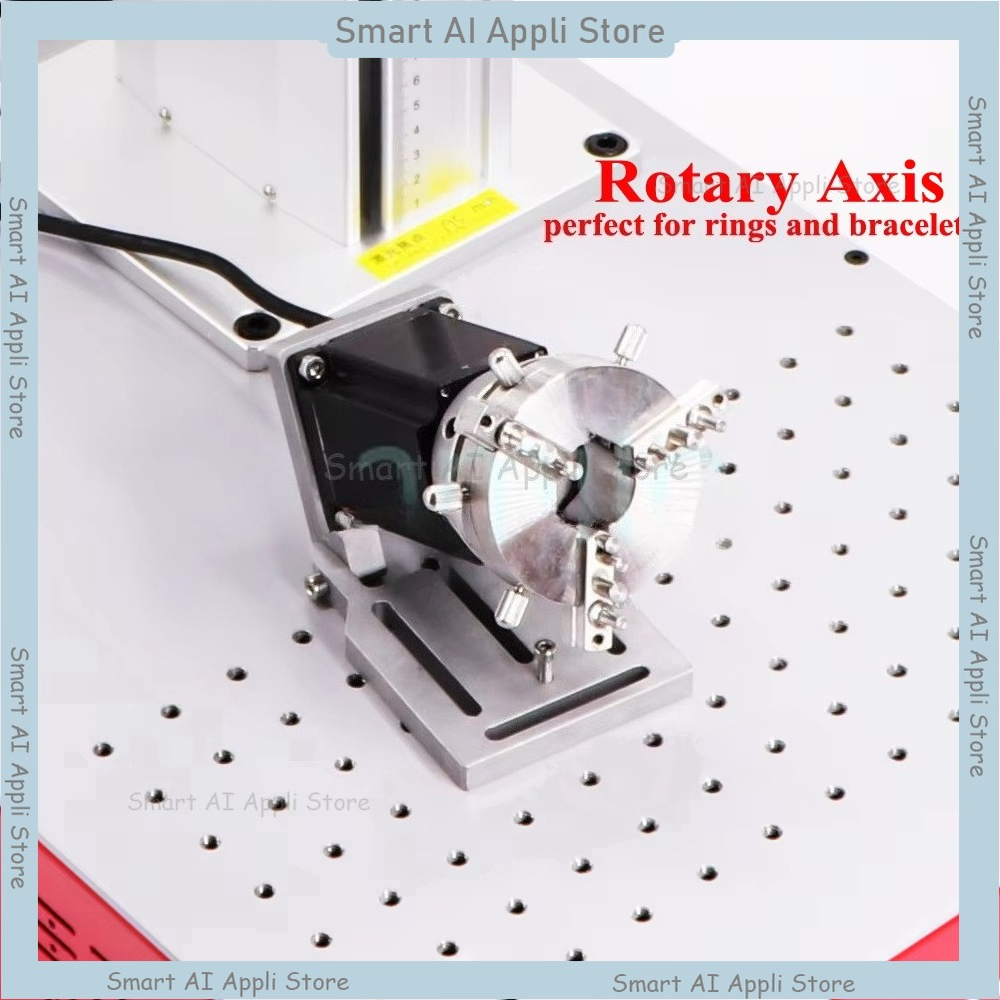 Rotary Axis Laser Engraver - D69 레이저 마킹기 자동 잠금 회전식