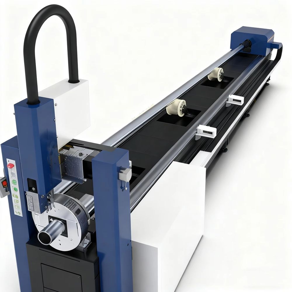 금속 튜브 파이버 레이저 절단기 (원형 튜브, 사각 튜 - Industrial Fiber Laser Cutting Machine 리뷰 및 가격