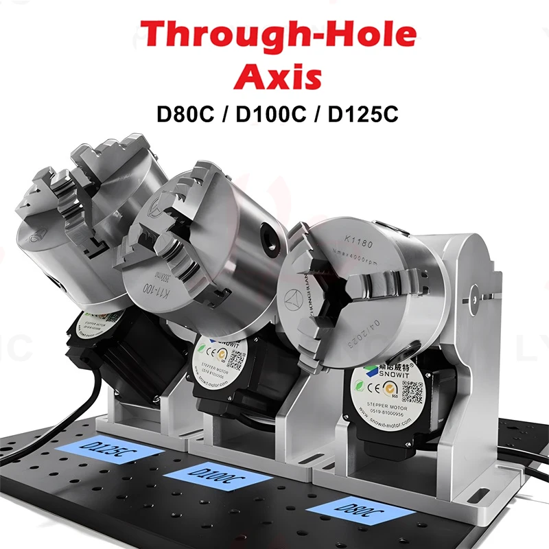 3클로스 스루홀 로터리 축 4번째 회전 지그 직경 80 - Rotary Axis Laser Engraver 리뷰 및 가격