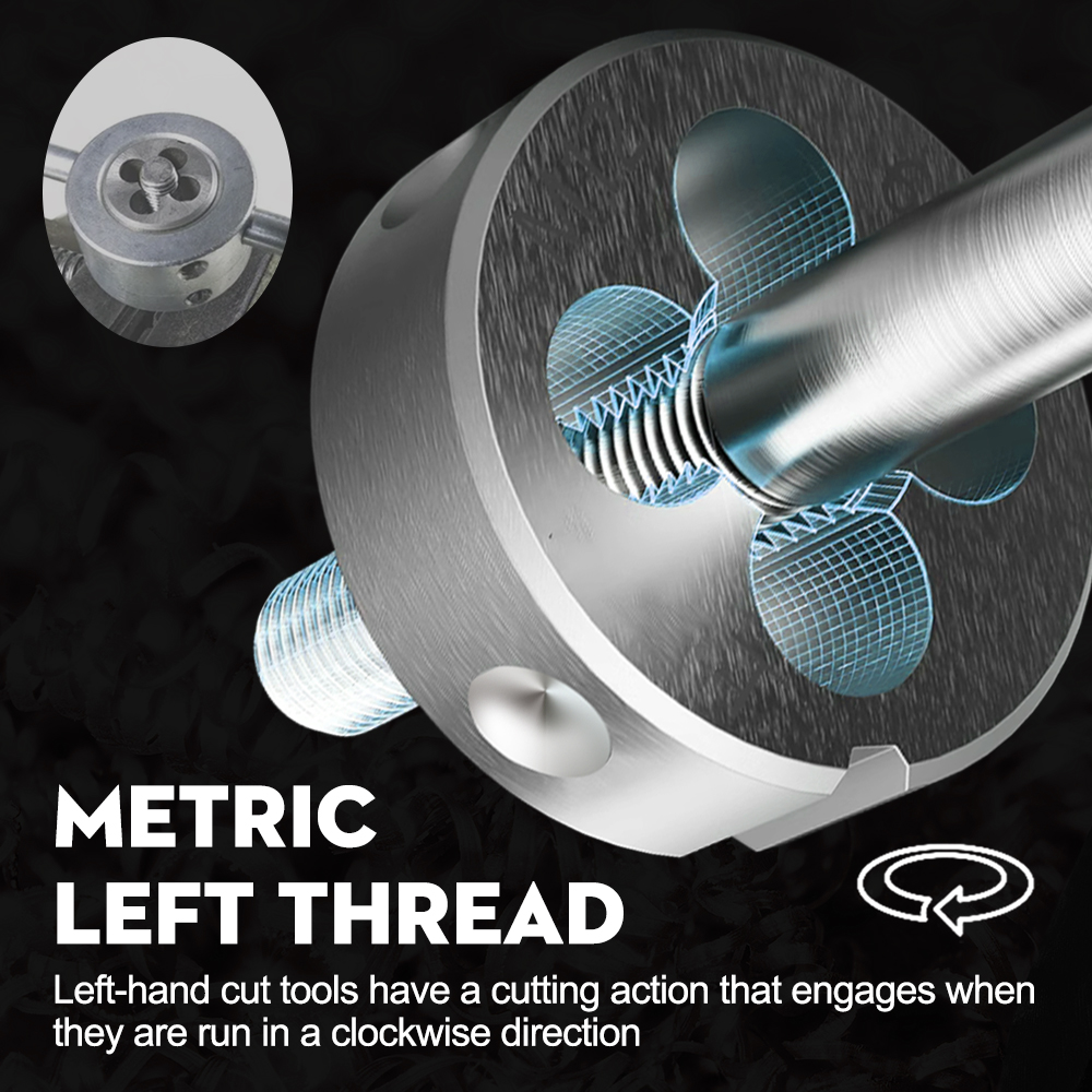 햄튼 왼손 스레딩 다이, 금속 가공 수공구용 미터법 나 - Cnc Router Bit 리뷰 및 가격