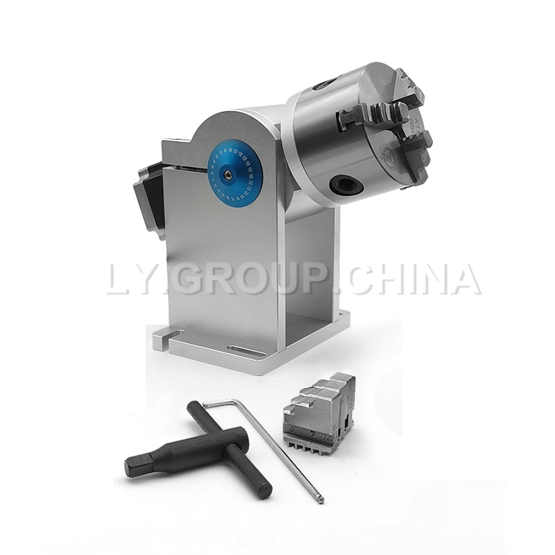 80mm 척 D80 3 클로 로터리 축 파이버 레이저  - Rotary Axis Laser Engraver 리뷰 및 가격