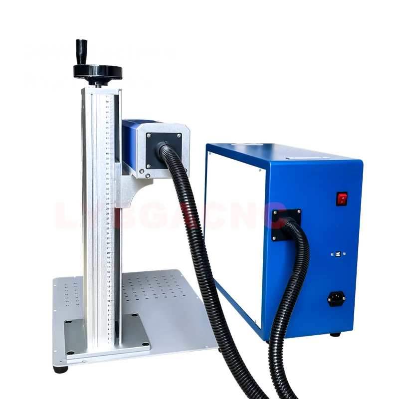50W 파이버 레이저 30W 금속 마킹 기계 보석 조각 - Rotary Axis Laser Engraver 리뷰 및 가격