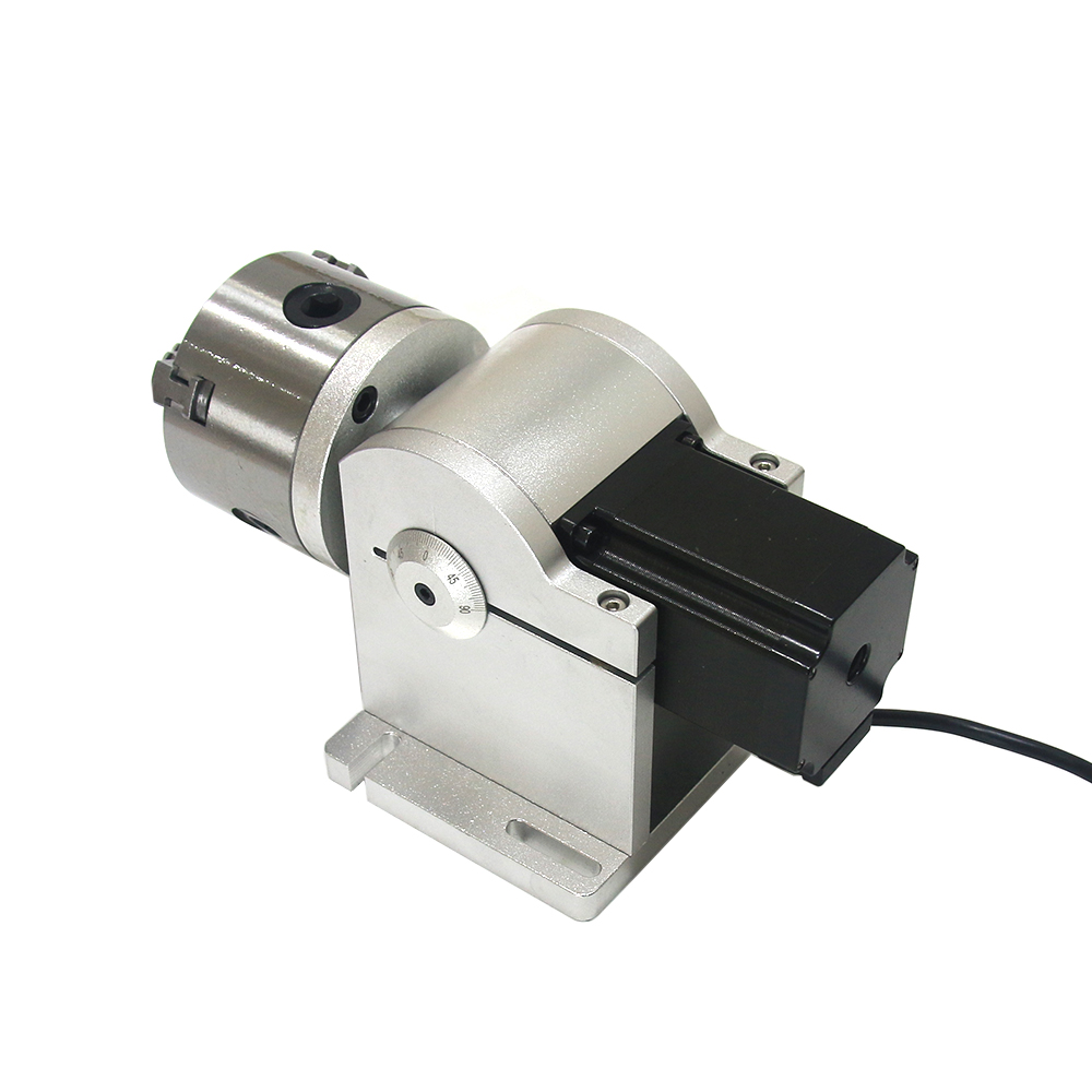 3개의 클로 로터리 축 80mm 척 3개의 조 4축 D - Rotary Axis Laser Engraver 리뷰 및 가격